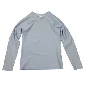 Minnow Light Blue Swim Top Rash Guard